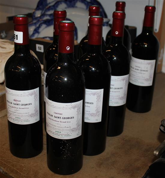 8 bottles of Moulin Saint George